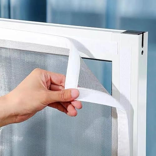 FEINIAO Fenêtre écran magnétique Anti-Moustique Velcr fenêtre de Sable Auto-Installation détachable Anti Moustique écran Porte Maille fenêtre Maille