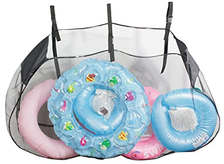 Pool Aufbewahrungsnetz Kinder Netztasche Für Sandspielzeug, Mesh-Pool-Spielzeugaufbewahrung, Faltbar Netz Tasche Pool Spielzeug Aufbewahrung, Für Aufblasbare Spielzeuge, 158x100x40cm