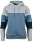 ELKLINE Herren Hoodie Ideal | Kapuzenpullover Block Streifen Color Block | 1031115, Größe:XXL, Farbe:Greymelange - ashblue