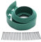 DKIEI Lawn Edging, 10m of Flexible Garden Edging Border with 30 Super Strong Securing Pegs Anchors, Landscape Grass Border for Lawns Paths Driveways Pavement All Gardening Ideas, 50mm High, Green