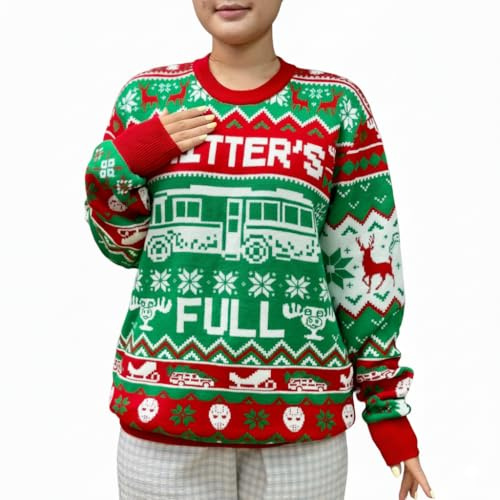 Christmas Ugly Knitted Sweater - Christmas Movie Ugly Xmas Sweater - Gifts for Christmas