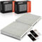 Frankberg 2x Filtro dell'aria della cabina Compatibile con Clio IV BH 0.9L-1.6L 2012-2024 Clio IV Grandtour KH 0.9L-1.5L 2013-2024 Clio V B7 1.0L-1.6L 2019-2024 Replace# CUK22011