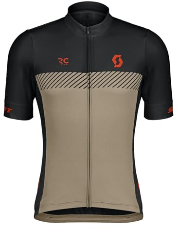 Scott RC Team Fahrrad Trikot kurz Toast beige 2025: Größe: XXL (58)
