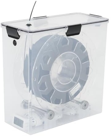 Printer Filament Dry Box - Heißluftheizung Aufbewahrungsbehälter für FDM-Druckmaterial, Feuchtigkeitskontrolle Halter für verbesserte Filament Langlebigkeit