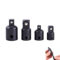 4 PCS Socket Adapter Set,1/4,3/8,1/2 Impact Driver Conversions for Impact Wrench,1/4, 3/8, 1/2 Chrome Vanadium Steel Ratchet,for Automotive and Construction