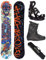 Airtracks Herren Snowboard Set Freeride Freestyle Diamond Heart Carbon Wide Hybrid Rocker 150 - Snowboard Bindung Master - Snowboardboots Master QL 40 - SB Bag