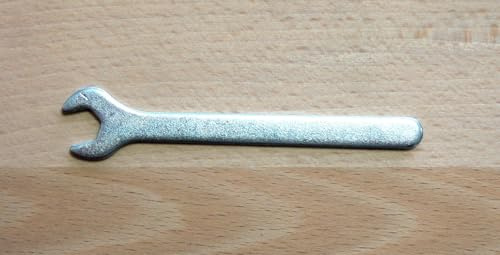 Arndt flacher Einmaulschlüssel SW 6, 7, 8, 10, 11, 12, 13, 14, 17, 19mm, Stahl verzinkt, Maulschlüssel (SW 8mm)