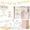 Cotier Preprinted Mimosa Bar Supplies Decorations Kit - Mimosa Bar Sign, But First Mimosas Banner - Bridal Shower Decorations, Birthday Brunch Decorations, Bubbly Bar, Engagement Party, Bachelorette…