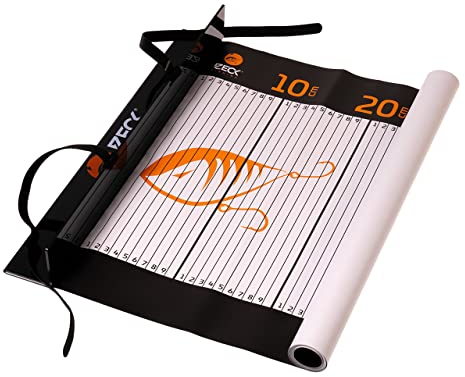 ZECK Unhooking Ruler 140x40cm - Abhakmatte mit Maßband zum Raubfischangeln, Fischmaßband, Fischmatte, Measure Mat für Hechte