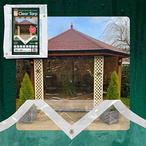 Glass Clear Tarpaulin (1.2m x 1.2m)