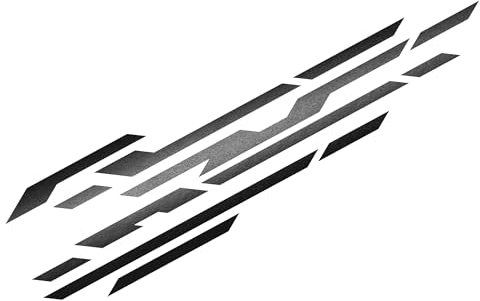 FOLIATEC Car Design Sticker Aufkleber Autoaufkleber Autosticker STREET, schwarz matt, 35 x 150 cm