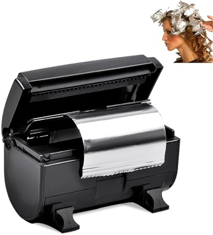 Fold Freak Folienspender für Aluminiumfolie, spart Zeit beim Hervorheben von Falten, Friseurfolienspender, Folienassistent, Haarfolien, Folienschneidewerkzeug für Salonfriseur