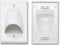 Halokny 2 Pack Single Gang Recessed Multimedia Bundled Cable Wall Plate Face Plate Panel, White(2 Pack 1-Gang Wall Plate)