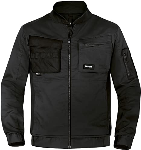 Uvex Echor Bundjacke - Arbeitsjacke mit viel Stauraum - Schwarz - Gr 4XL