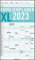 Familienplaner XL 2023 mit 6 Spalten - Familien-Timer 26x45 cm - Offset-Papier - mit Ferienterminen - Wand-Planer - Familienkalender - Alpha Edition
