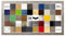 Colorello Deluxe Bilderrahmen Posterrahmen 40x120 cm Panorama und Quadrat Formate Altsilber Hammerschlag Dekor Antireflex Kunstglas