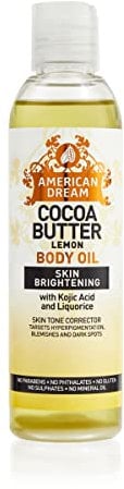 American Dream Cocoa Butter Body Oil 200ml - Choose from 3 different formulations (Lemon)
