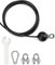 QWORK® 3 Meters Fitness Steel Cable Pulley Cable with Gravity Ball, Cable Machine Attachment for Home Gym Weight Pulley System