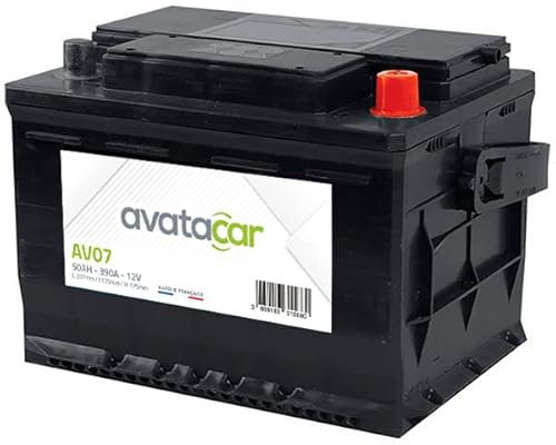 Batterie Avatacar AV07 50Ah 390A Avatacar