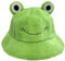 Netter Grüner Frosch-Eimer-Hut, Eimer-Hut Frosch-Hut,Niedlicher Frosch Eimerhut Fischerhut für Erwachsene Kinder Herbst Winter Outdoor Indoor Aktivitäten