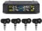 Tire Pressure Monitoring System, TPMS Solar Wireless Tyre Pressure Monitor with LCD Display, 6 Alarm Modes & 4 Internal Sensors, Real-time Display Tire Pressure Monitoring System