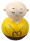 Cabilock 1Stk schreibtischdeko Schreibtisch Dekoration Autospielzeug für Kleinkinder Mönch Tischdekoration Miniaturpuppen armaturenbrett Dekorationen Holzspielzeug Desktop-Ornament Shake