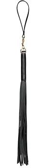 Zado Leder Flogger, Schwarz, 55 cm