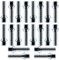 Kit 20 Bulloni Chiave 17 Passo 14X1.25 l 45 CONICO