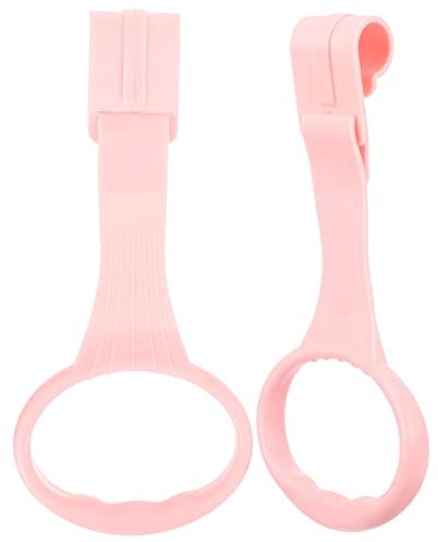 Happyyami 1 Paar Zugringe Für Kinderbetten - Pink Aufhängeringe Für Kleinkinder Laufhilfe Und Für Babys Sicheres Aufstehen Und Lernen