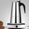 Palmcee Moka Pot Espresso Maker, 450ML Stovetop Coffee Makers Stainless Steel Coffee Maker Multi-Layer Filtering Coffee Pots for Coffee Lovers Home Office, 9 Italian Cup