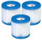 EUETVEXERK Filtre de piscine compatible for intex la cartouche filtrante de piscine de type H type H - 29007P Pièces d'aspirateur(3pcs)