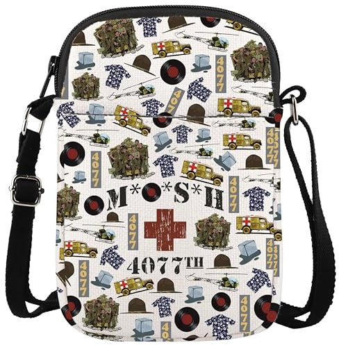 WCGXKO Trapper CR Umhängetasche aus Segeltuch, inspiriert von TV-Show-Fans, von TV-Shows inspiriert