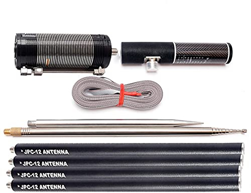 Jkjlorey -12 Short Wave Antenna Lite Edition -12-12 Gp Short Wave Portable SW Antenna with Slider Regulator