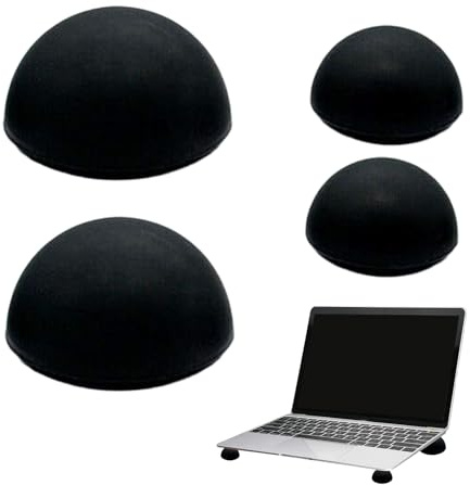 Refresh Laptop aus Silikon - Tragbare Halbkugel-Ständer, kleine multifunktionale Silikon-Kühlkissen, stabile Halterung Nicht Rutschen Langlebig | Support