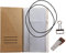 Reisende Notebook Zubehör Kit - Kraft Datei Ordner, Reißverschluss Fall, Stift Halter, Binder Clip und 2 elastische Bänder