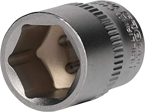 BRILLIANT TOOLS BT020942 1/4 Sechskant-Stecknuss, 14 mm [Powered by KS TOOLS]