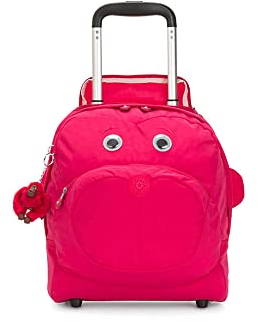 Kipling NUSI Sac à roulettes pour enfants, Carry On, True Pink