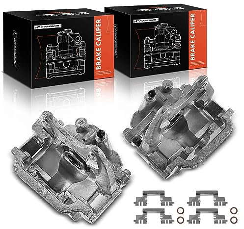 A-Premium Disc Brake Caliper Assembly with Bracket Compatible with Select Cadillac, Chevy and GMC Models - Escalade, Avalanche, Silverado 1500, Suburban 1500, Tahoe, Sierra 1500 and more - Rear Side