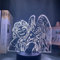 Mein Held Academia Hawks Lampe Anime Kind Kinder Geburtstagsgeschenk Manga Gadget Hawks Led Nachtlicht Illusion Licht Schlafzimmer Dekoration-16 Farben mit Fernbedienung