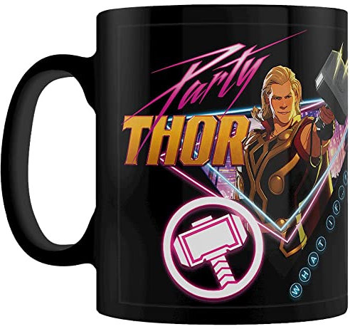 Thor What If Party Coffee Mug Black