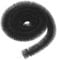 Gutter Brush Leaf Guard Debris Filter Moss Downpipe Protection Drainage Cleaner Washing Pipe Black 4 Metre (1 x Gutter Brush)