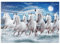 MyPuzzle Sieben Pferde im Galopp - Premium 500 Teile Puzzle - MyPuzzle Sonderkollektion von Puzzle Galaxy