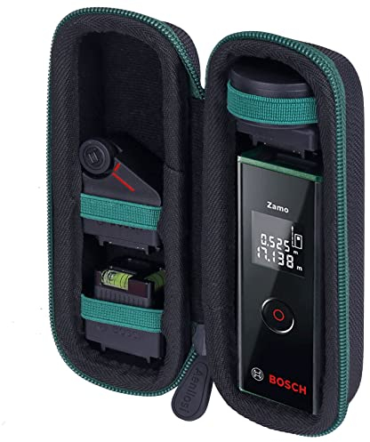 (nur Koffer) Aenllosi Hartschalenkoffer kompatibel mit Bosch Laserentfernungsmesser Zamo 3,Netztasche kann Hält Bosch Linienlaser-Adapter