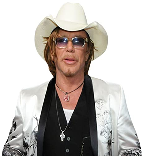 Mickey Rourke (Jeans) Halber Körper Buddy Ausschnitt