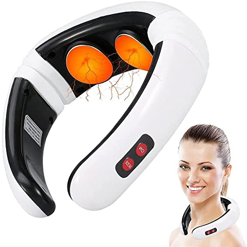 NACKENWUNDER Nackenmassage Massagegerät Vibration Wärmefunktion 16 Stufen