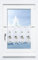 Plauener Spitze Scheibengardine Blaumeise auf Schneeflocke #1W (BxH) 129,6cm x 40cm blau-grün