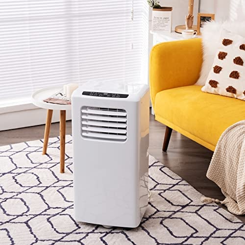 RELAX4LIFE Aria Condizionata Portatile Natural Gas R290 4 in 1, con Modalità di Deumidificazione, Ventola e Raffreddamento, 69x32,5x28 cm