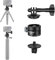 NEEWER Quick Release Tripod Mount Adapter Compatible with GoPro Hero 13 11 10 9 8 Hero Max DJI Osmo Insta360, Aluminum Action Camera Base Mount with 1/4 Thread, Safe Lock, 360° Panoramic, FL-GP13