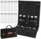 QISUO Gewürztasche, tragbare Gewürztasche mit 10 Gewürzgläsern, Segeltuch, Gewürz-Aufbewahrungstasche, Organizer, Gewürzflaschenhalter mit Gewürzflaschen-Set für Outdoor, Camping, Grillen, Picknick