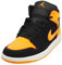 Nike Basketballschuhe für Herren, Schwarz/lebendiges Orange, 45 EU